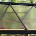 Serre en bois et polycarbonate transparent 15,3m² Natura - Canopia by Palram