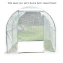 Film de remplacement complet pour serre tunnel maraîchère 2x3m BIANCA couverture PE armé - Green Protect