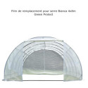 Film de remplacement complet pour serre tunnel maraîchère 4x8m BIANCA couverture PE armé - Green Protect