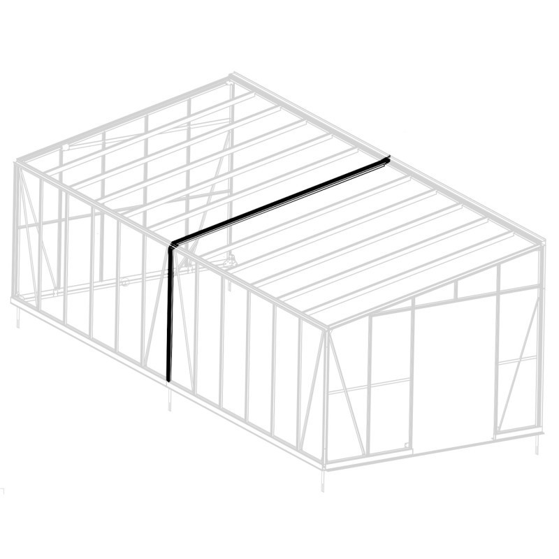 Kit de connexion entre 2 serres adossées LUXE de largeur 316cm