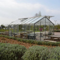 Serre de jardin R306H 13,62m² en aluminium et verre trempé ALULINE – ACD