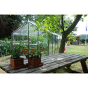 Serre de jardin S206H 16,91m² en aluminium et verre trempé ALULINE – ACD