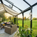 Rideau de toit blanc - double face - 1 rangée pour les serres de jardin BloomCabin