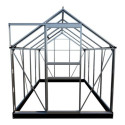 Serre de jardin 5m² en aluminium et verre horticole Popular - Halls