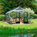 Serre de jardin 21,4m² en verre trempé Gardener - Juliana