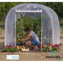 Serre tunnel de culture pieds droits 6m² RICHEL
