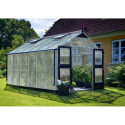 Serre de jardin 13m² aluminium et polycarbonate 10mm Premium – Juliana