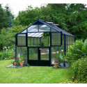 Serre de jardin 13m² aluminium et polycarbonate 10mm Premium – Juliana