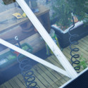 Serre de jardin 6,6m² en polycarbonate 10mm Compact Nye - Juliana