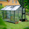 Serre de jardin 6,6m² en polycarbonate 10mm Compact Nye - Juliana