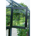 Serre anthracite 6,6m² en polycarbonate 10mm Compact Nye Juliana