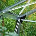 Serre de jardin 8,2m² en polycarbonate 6mm Compact Nye - Juliana