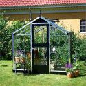 Serre de jardin 8,2m² en polycarbonate 6mm Compact Nye - Juliana