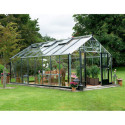Serre anthracite 16,2m² en polycarbonate 10mm Gardener - Juliana