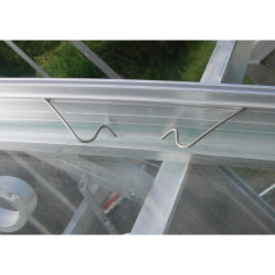 Clips de fixation pour verres serres Halls - lot de 2 sachets de 15