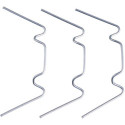 Clips de fixation pour verres serres Halls - lot de 2 sachets de 15
