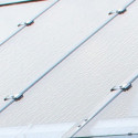 Serre de jardin 276x406cm 11,2m² en polycarbonate 8mm VARIANT - Limes