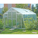 Serre de jardin 303x452cm 13,70m² verre cathédrale 4mm VARIANT - Limes