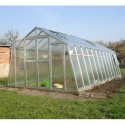 Serre de jardin 303x601cm 18,21m² verre cathédrale 4mm VARIANT - Limes