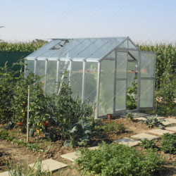 Serre de jardin 249x306cm 7,62m² en polycarbonate 8mm VARIANT - Limes