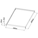 Serre de jardin 15,03m² verte PC 4mm + embase Green Protect
