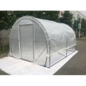 Serre tunnel maraîchère Luxe 3x4m - 200gr/m² H2,40m - Green Protect