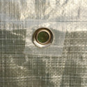 Serre tunnel maraîchère Luxe 3x6m - 200gr/m² H2,40m - Green Protect