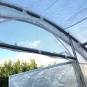 Serre tunnel maraîchère Luxe 3x6m - 200gr/m² H2,40m - Green Protect