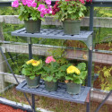 Double étagères en PVC pour serre de jardin - Palram - Canopia