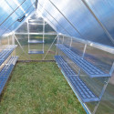Doubles étagères en PVC  pour serre de jardin - Palram