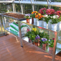Table de culture en acier pour serre de jardin Palram