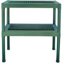 Double étagère pour serre de jardin - Rion