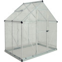 Serre de jardin en alu et polycarbonate 2,3m² Harmony™ Silver – Palram