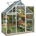Serre de jardin en alu et polycarbonate 2,3m² Harmony™ Silver – Palram