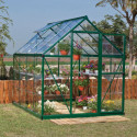 Serre de jardin en alu et polycarbonate 4,6m² Harmony™ verte – Palram