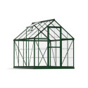 Serre de jardin en alu et polycarbonate 4,6m² Harmony™ verte – Palram
