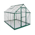 Serre de jardin en alu et polycarbonate 4,6m² Harmony™ verte – Palram