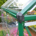 Serre de jardin en alu et polycarbonate 4,6m² Harmony™ verte – Palram
