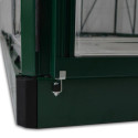 Serre de jardin en alu et polycarbonate 4,6m² Harmony™ verte – Palram
