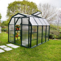Serre de jardin en PVC et polycarbonate 5,36m² Eco Grow – RION