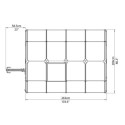 Serre de jardin en PVC et polycarbonate 5,36m² Eco Grow – RION