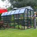 Serre de jardin en PVC et polycarbonate 10,21m² Grand Gardener – RION