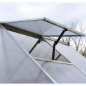 Serre de jardin en alu et polycarbonate 8,9m² Essence™ Silver – Canopia by Palram