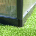 Serre de jardin en alu et polycarbonate 14,7m² Glory Premium – Palram