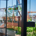 Serre urbaine en verre trempé avec roulettes City Greenhouse - Juliana