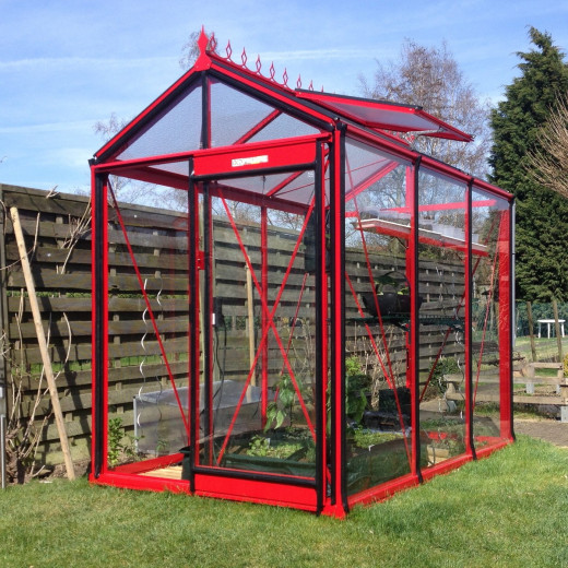 Serre Piccolo 3,56m² en aluminium laqué et verre de sécurité 4mm – ACD