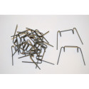 Larges clips de fixation, lot de 15 pour vitres - Juliana