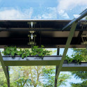 Jardinière faîtière en aluminium pour cultures en hauteur – Juliana