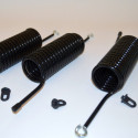 Lot de 3 Tuteurs spirales pour plantes grimpantes - Juliana