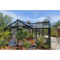 Orangerie La serre de Sophie 22,6m² aluminium et verre trempé 4mm avec embase – ACD Prestige Live